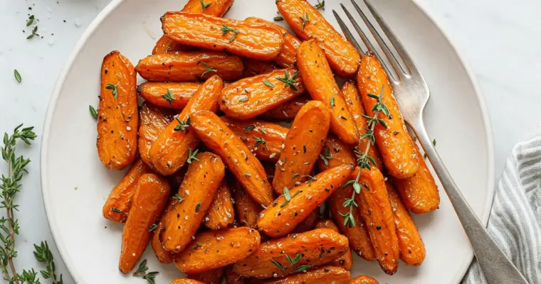 Air Fryer Carrots Recipe : Crispy & Delicious